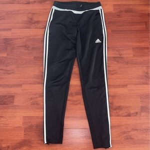 Women Adidas 3-Stripes Pants in Black - Size: S